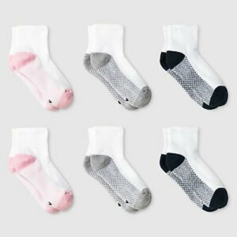 Girls' Athletic Ankle Socks - Cat & Jack™ - Picture 1 of 1